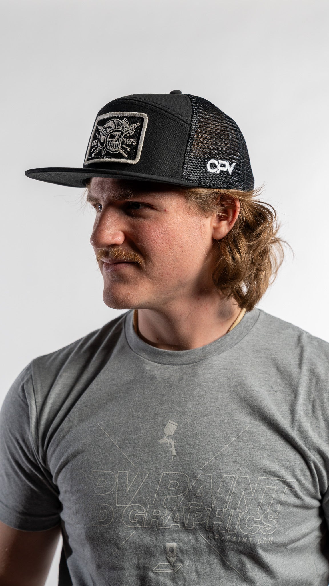 X-Bones Flat Billed Trucker