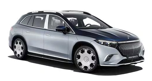 Right-Hand - Mercedes EQS Maybach (Z296 Chassis) 2-Tone Masking Template