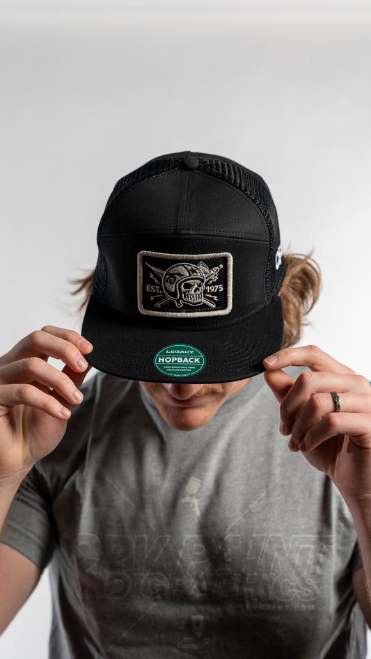 X-Bones Flat Billed Trucker